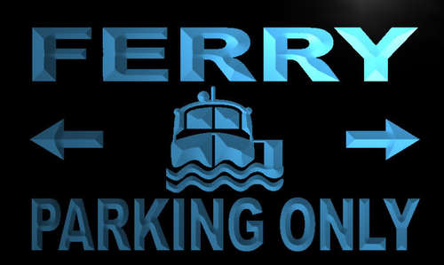 Ferry Parking Only Neon Light Sign